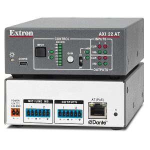AXI 22 AT – Dante Audio Interface