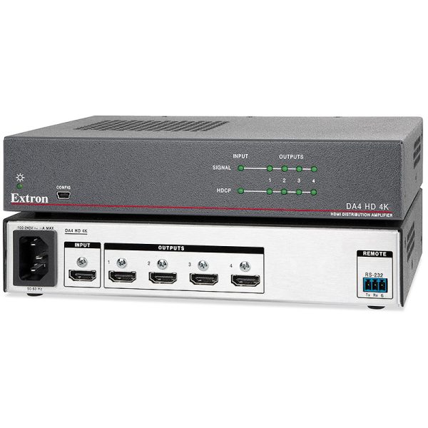 DA4 HD 4K PLUS – 4K/60 HDMI Distribution Amplifier