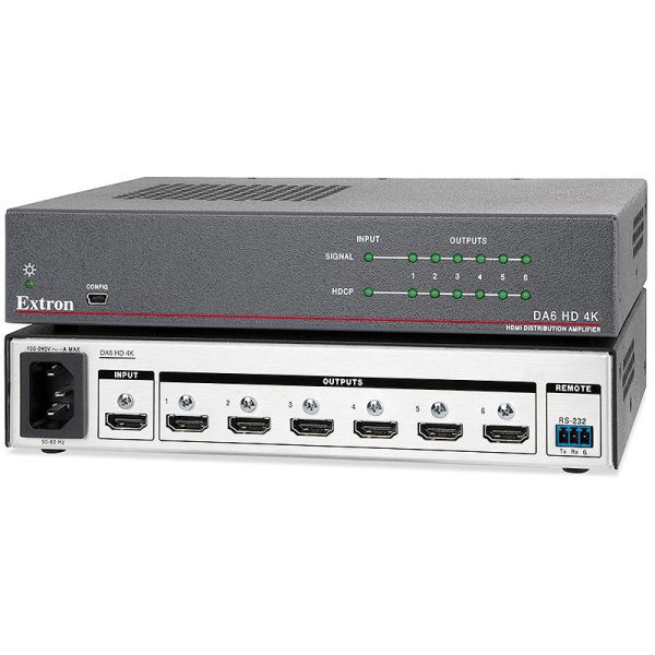 DA6 HD 4K PLUS – 4K/60 HDMI Distribution Amplifier