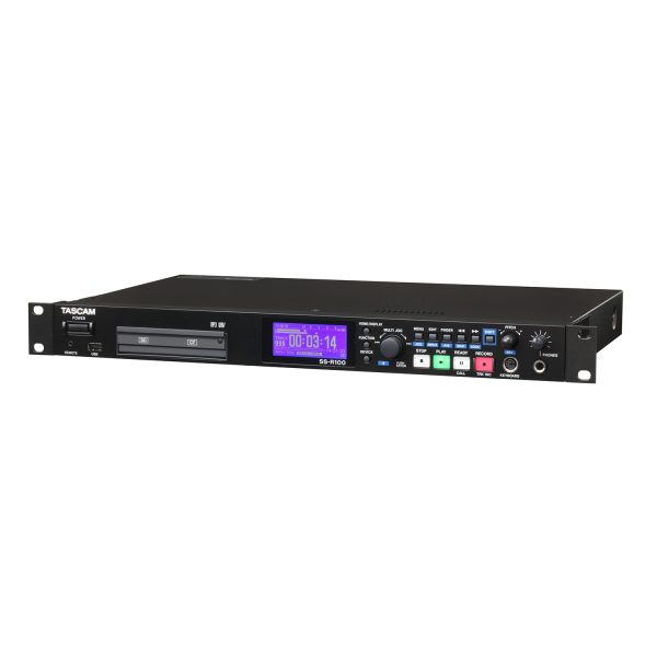 TASCAM SS-R100 مسجل الصوت الرقمي ذو الحالة الصلبة