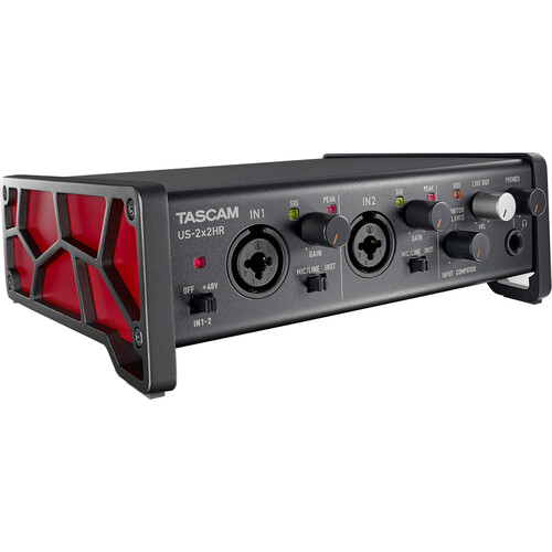 واجهة صوت TASCAM USB-C موديل US-2x2HR
