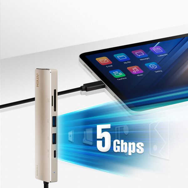 USB-C Multiport Mini Dock with Power Pass-Through - Image 5