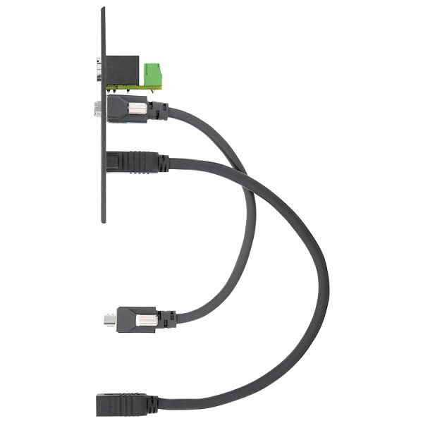 WPB 109 – HDMI, VGA Wallplate – Black - Image 2