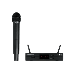 نظام ميكروفون Audio-Technica ATW-13 لاسلكي يدوي احترافي للحفلات